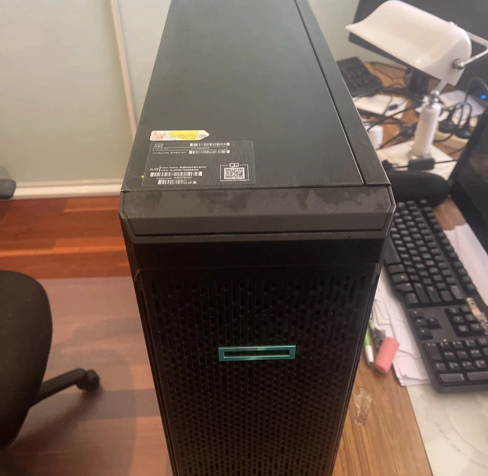 HP ProLiant TOWER SERVER ML350 Gen10 G10 XEON GOLD 6138 40CORE 256GB RAM 4x1.2TB - Image 4 of 4