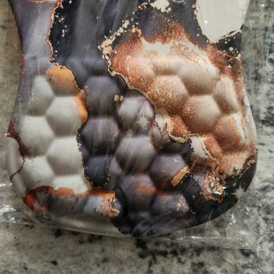 Ergonomic Mouse Pad With Wrist Rest Marble Design Home Work Office School - Image 3 of 4