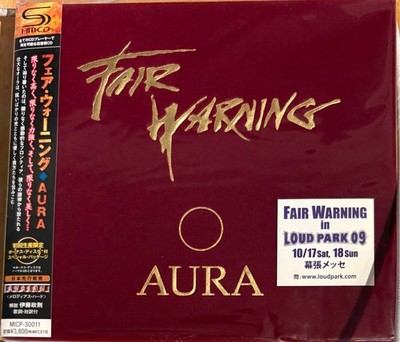 Fair Warning - Aura Japan Limited Edition 2 SHM CD Box MICP-30011 NEU OVP