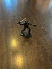 G.I.Joe Mini Micro Figure: Cobra - Snake Eyes Black 2" 1989 Hasbro