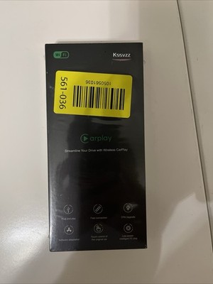Wireless CarPlay Adapter Mini Dongle for iPhone iOS 10+ Plug & Play Fast Connect