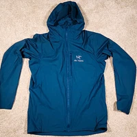 Men's Arc'teryx Squamish Hoody. Labrynth MEDIUM. Lightweight Full Zip.