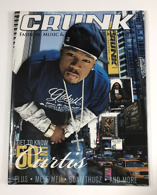 Curtis  50 Cent  Jackson, Vintage Crunk Magazine Cover 2007