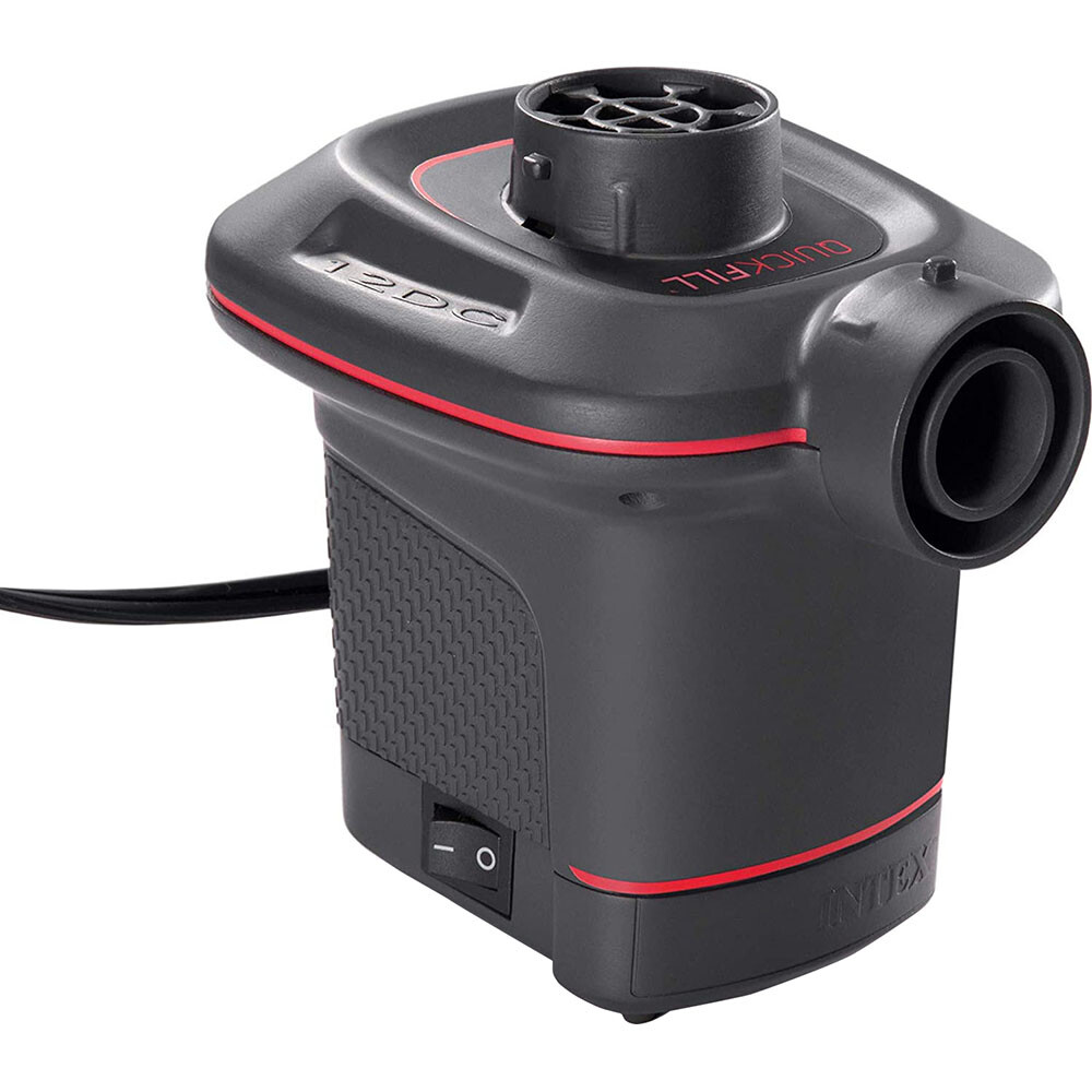 Быстрозаполняемый электрический воздушный насос постоянного тока Intex - 230 кубсм 2390₽