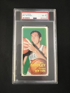 1970 Topps Basketball Bill Bradley #7 HOF New York Knicks PSA 6