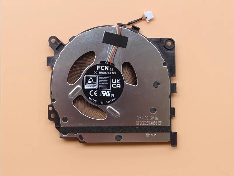 Ventola Di Raffreddamento CPU Per Laptop Asus Zenbook 14 - Compatibile Con UX3402, UX3402Z, UM3402Y, Q409Z, Connettore 4 Pin
