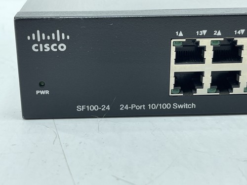Cisco SF100-24 Switch V2 24-Port Unmanaged Ethernet Series 100 V2 - Picture 3 of 9