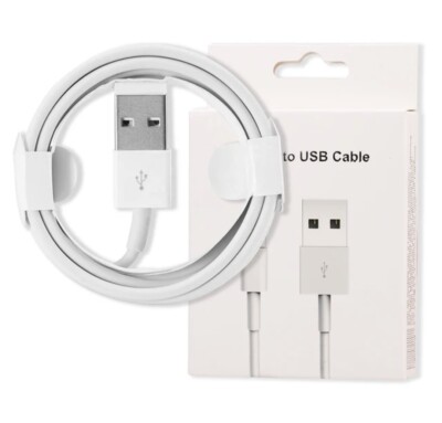 NIB New in Box  USB to 8 Pin Connector Charging Cable for Apple iPhone, 1M, 3Ft