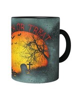 Trick Or Treat Kaffeetasse Halloween Samhain Pumpkin KüRbis Coffee Mug Cup