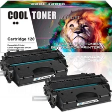 2PK High Yield Toner Compatible for Canon 120 ImageClass D1370 D1180 D1380 D1320