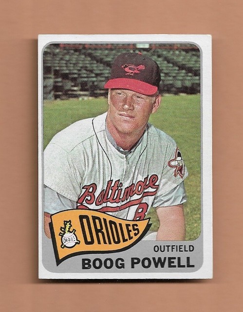 1965 TOPPS BOOG POWELL BASEBALL CARD 560 EX MINT CONDITION ORIOLES 