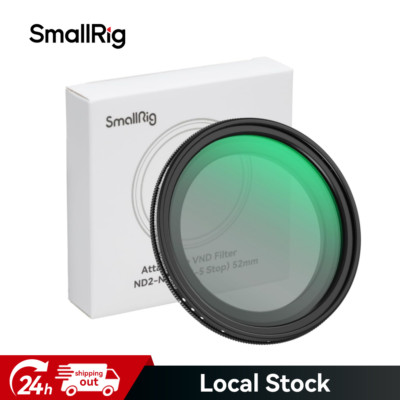 SmallRig ND Filter Variable ND2-ND32 (1-5 Stops) VND Filter Magnetic 4215