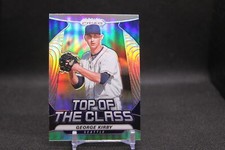 George Kirby #TOC-20 2020  Panini Prizm Top of The Class Silver Prizm Mariners
