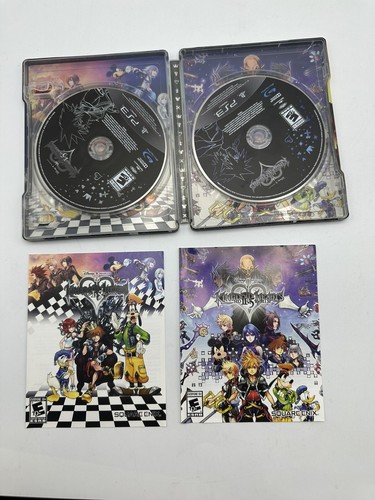 Kingdom Hearts 1.5 & 2.5 Collectors Edition Steelbook with Variant Discs & Book - Picture 11 of 16