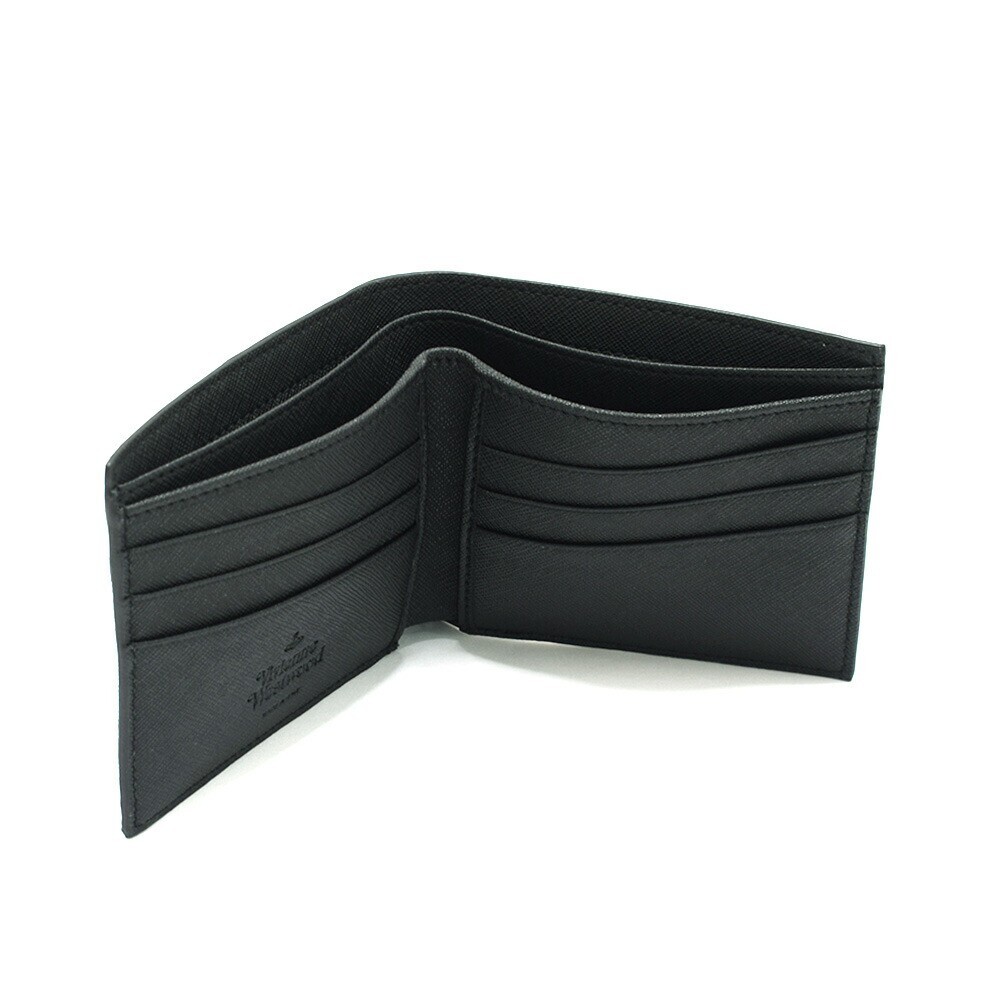 Vivienne Westwood Bi-fold Wallet 51120008-W00HX-N203 Black ORBRAMA