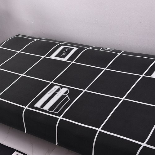 Armless Sofa Cover Stretch Sofa Bed Slipcover Futon Protector Machine Washable - Picture 15 of 117