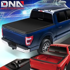 For 2004-2014 Ford F150 8 Ft Fleetside Long Bed Truck Soft Roll-up Tonneau Cover