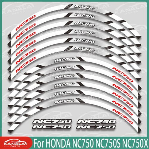 For HONDA NC750 NC750S NC750X Motorcycle Hub Stickers Reflective Rim Decal New - Picture 23 of 24