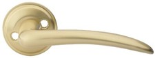 Scandinavian door lever handles set Dorma DH 7292 for Assa Abloy Ruko Dorma lock