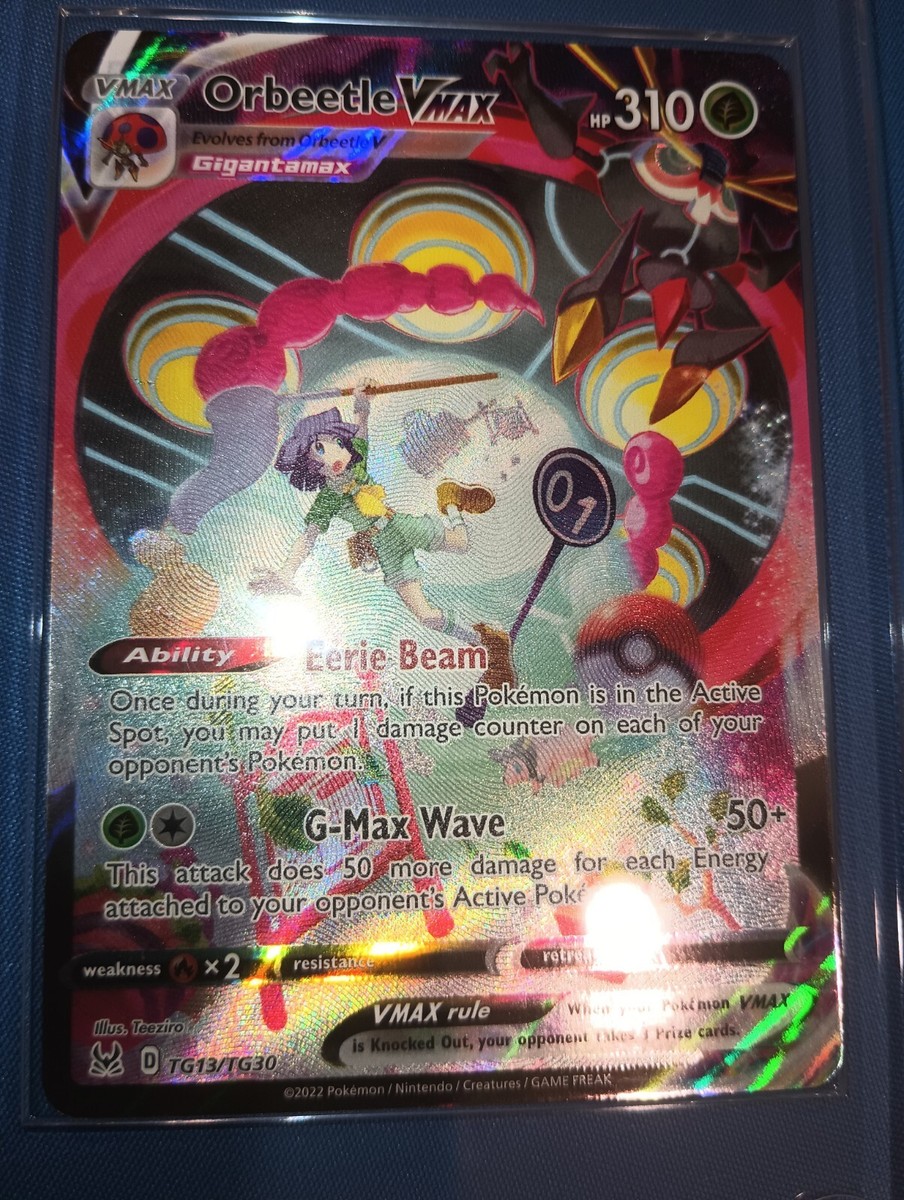 orbeetle vmax pokemon card value Orbeetle VMAX 021/185 Full Art Vivid Voltage Holo Rare Pokemon Card Near  Mint main image 0