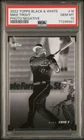 2022 Topps Black White Photo Negative 27/99 Uniform Match #16 Mike Trout PSA 10