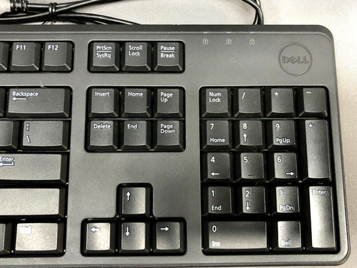 Dell Wired USB Keyboard - New-Unused - Black KB212B N.O.B. KB-212B KB212-B KB212 - Picture 8 of 8
