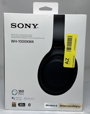 Sony WH-1000XM4/B Wireless Noise Canceling Overhead Headphones Black 3