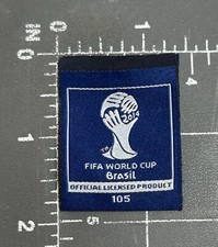 FIFA World Cup 2014 Brazil Brasil Football Soccer Futbol Futebol Tag Badge Patch
