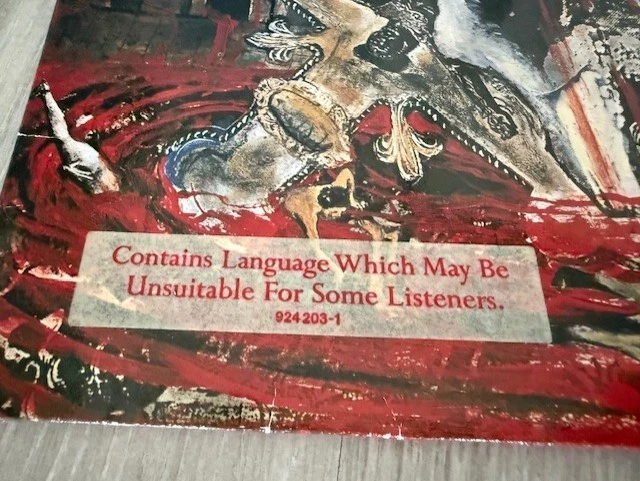 SLAYER - SOUTH OF HEAVEN ORG 1.PRESS LP 1988 + OIS/HYPERSTICKER METALLICA - Image 4 of 4