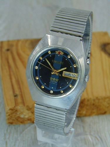 Orient Cristal 3 Estrellas De colección Reloj Para hombres Automático 21  joyas Japón | eBay