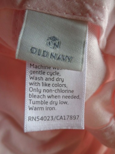 OLD NAVY youth girl's EUC sz M pink baseball cap w/embroidered heart - Picture 4 of 4