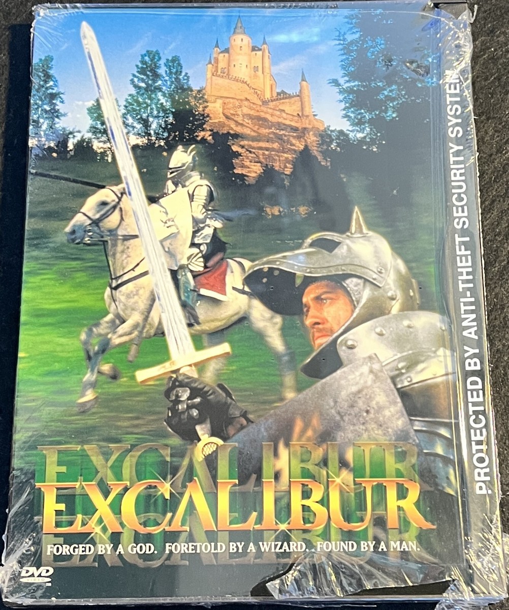 John Boorman's EXCALIBUR Movie DVD 1981 Brand New Mostly