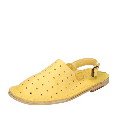 MOMA 37 EU Women's Shoes Yellow Leather Sandals EX438-37