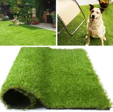 Custom Synthetic Landscape Fake Grass Mat Artificial Pet Turf Lawn Garden