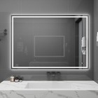 Led Bathroom Mirror 42'' x 30'' Wall Mounted Frameless Lighted Gesture Control