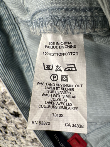 Women's French Connection Aqua Corduroy Mini Skirt Size 2 (30"x13") Pre-owned - Picture 4 of 5