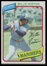 Willie Horton 1980 Topps #532 Seattle Mariners