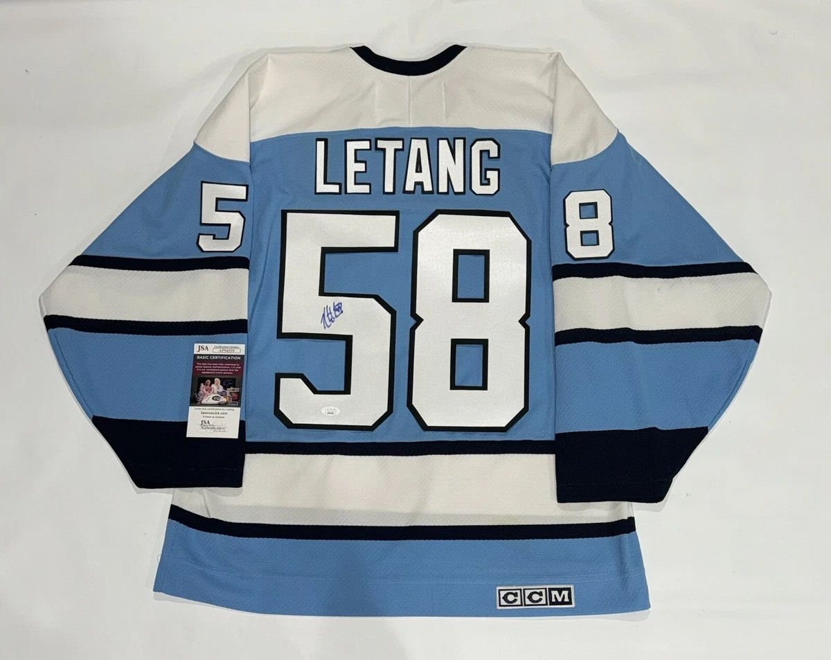 Kris letang blue clearance jersey