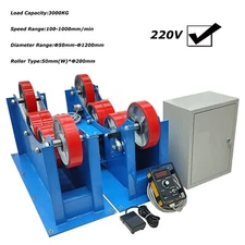 220V 3T Wire-controll Tank Turning Rolls Linkage Welding Roller Support