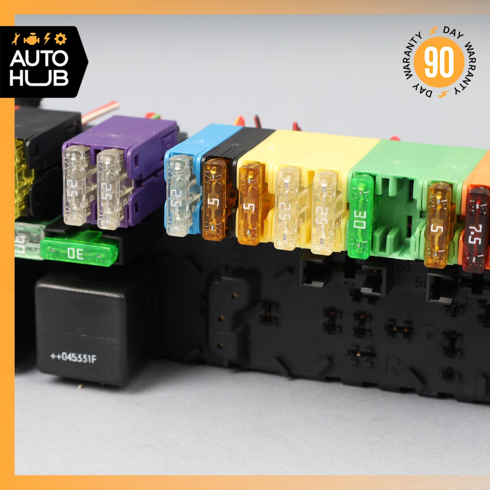03-12 Mercedes R230 SL500 SL55 AMG SL550 Rear SAM Fuse Box Relay Module OEM