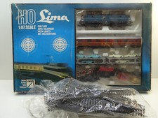 H0 LIMA 8252 1:87 CON LUCI LOCOMOTIVE 150012 4640  VAGONI BISARCA ROTAIE-FR-L21