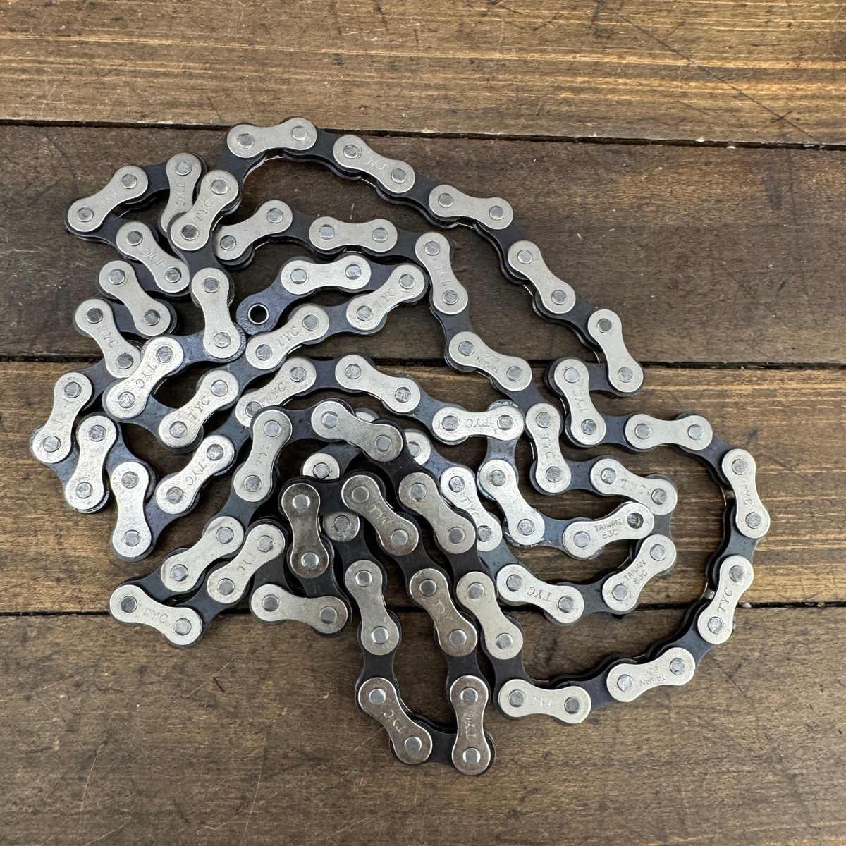 Vintage TYC Chain NOS 3/32 112 Bike Old Road BMX Bicycle 1980 70s