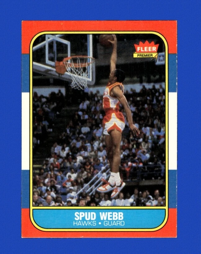 Spud Webb trading card