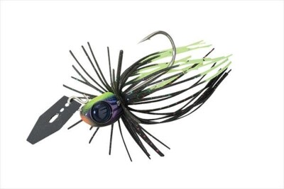 Jackall DERA BREAK 3/16oz Chart Point Black Gill Bass lure From Stylish anglers