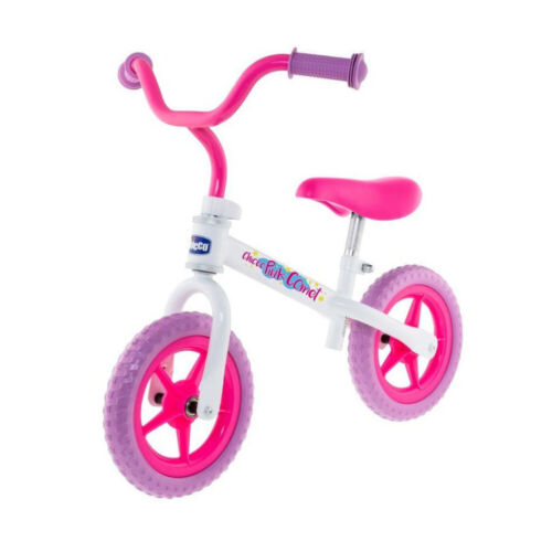 Chicco Adjustable Kids/Children/Toddler Toy Push Balance Bike Pink Comet 2-5y - Picture 1 of 2