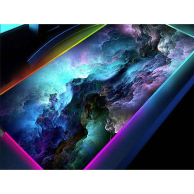 Gaming Mauspad RGB Mousepad XXL,  Beleuchtet Anti Rutsch für PC 
