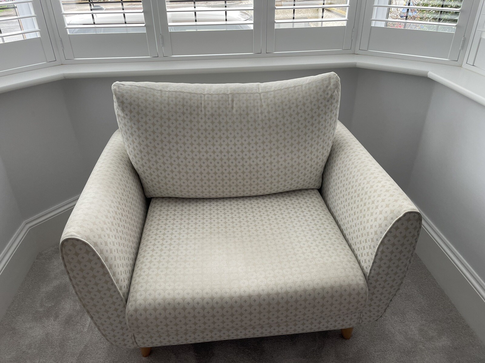 love seat snuggle chair eBay