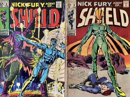 Nick Fury Agent Of SHIELD (1969) #8 & #9 - Picture 1 of 7