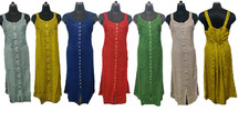 Lot 10pc Women Maxi Tunic Beach Hippie Gypsy Casual Bohemian Sundress Long Dress