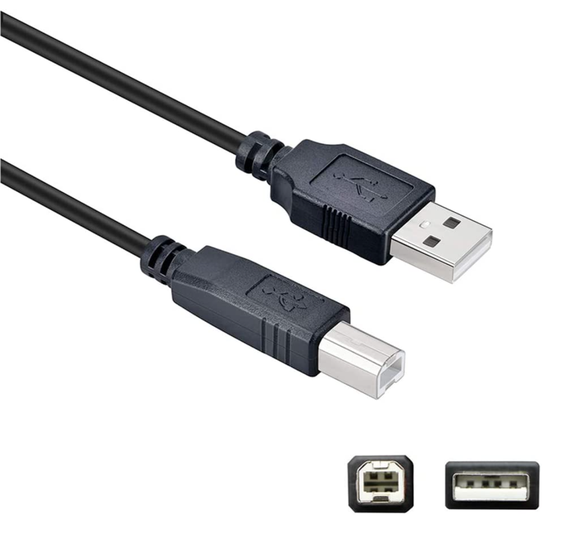 USB Printer Cord Cable for Canon Pixma MG2420 MG2520 MG2920 MG2922